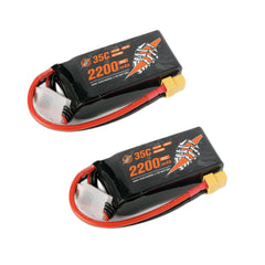 RCHackers 3S 2200mAh 11.1V 35C RC Lipo Battery with XT60 Plug