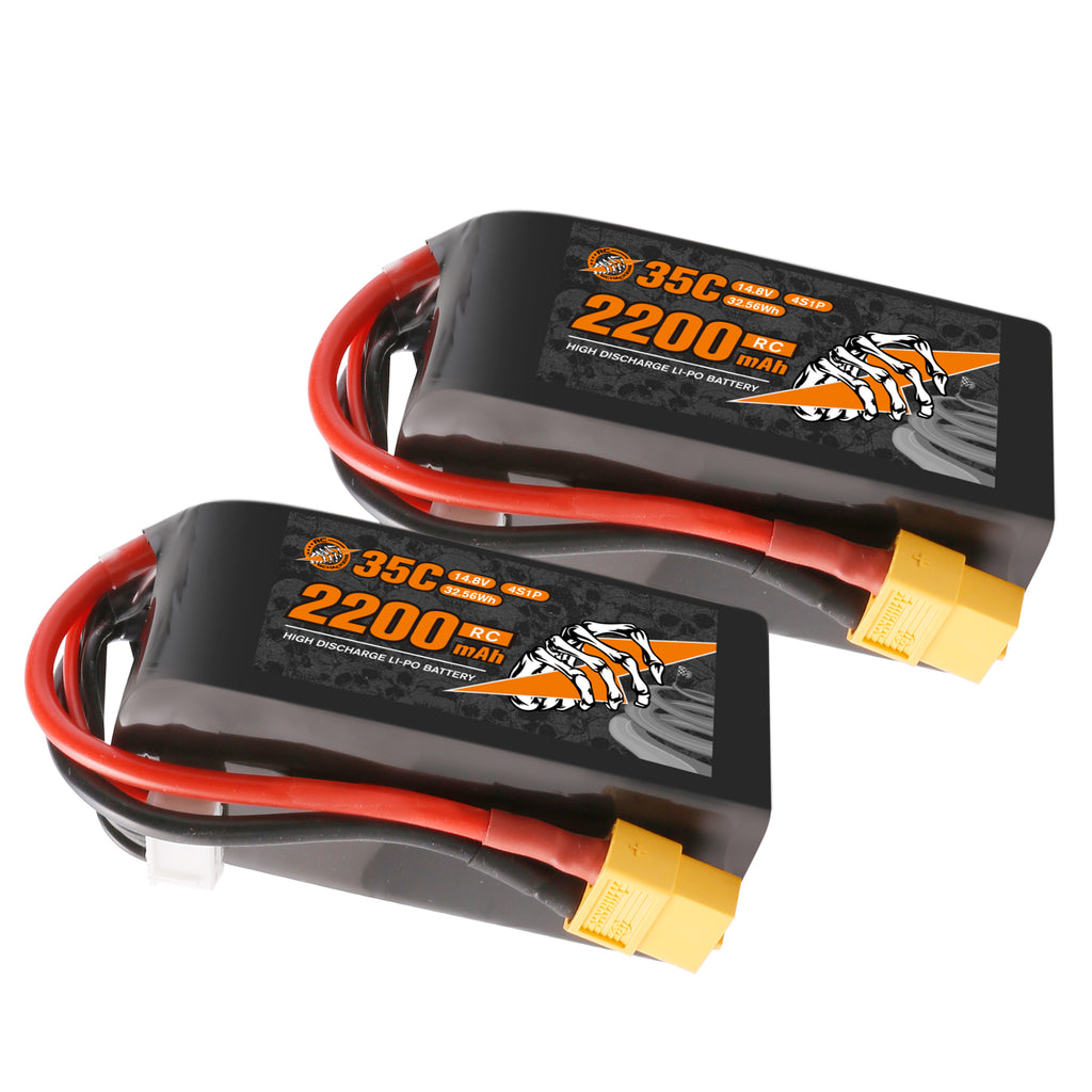 size wire for a 4s 35 c 2200 mah lipo Turnigy 2200mAh 35C Pack can be easily installed RCHackers 4S 2200mAh 14.8V 35C
